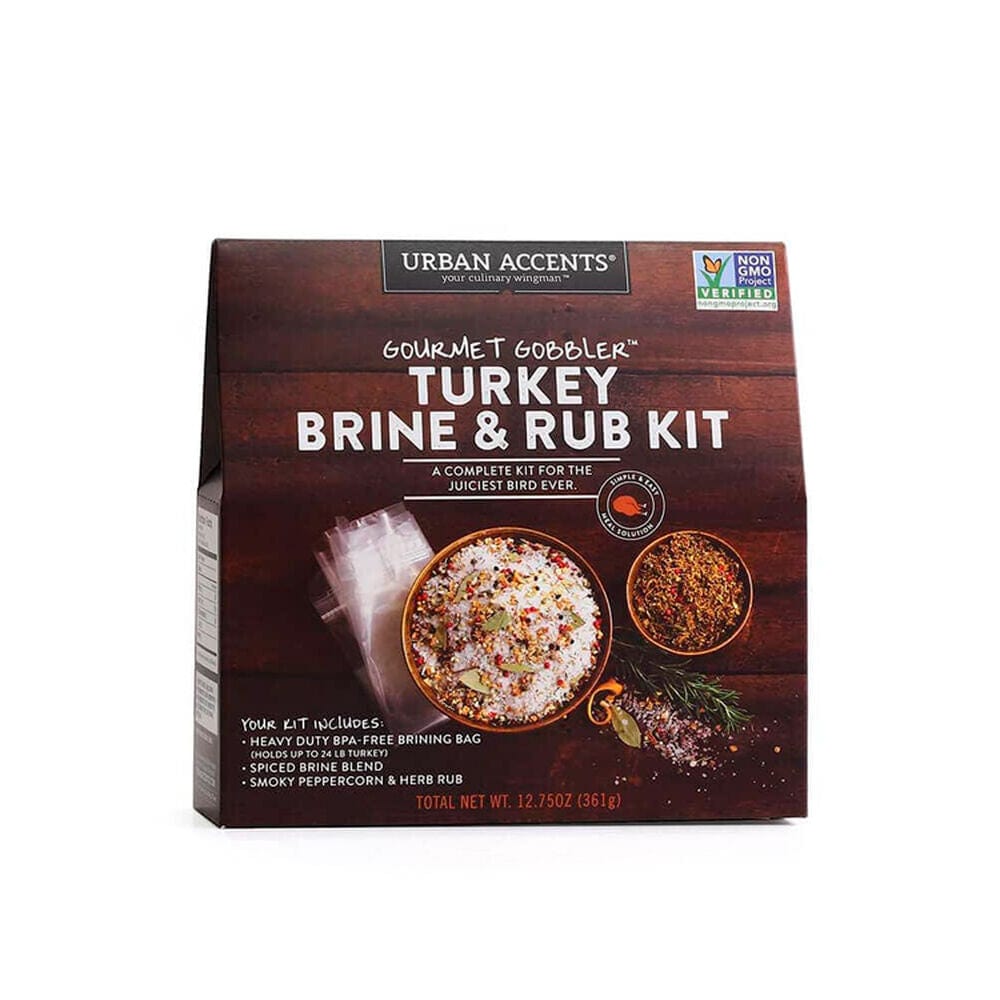 Urban Accents Gourmet Gobbler Turkey Brine & Rub Kit - Meat