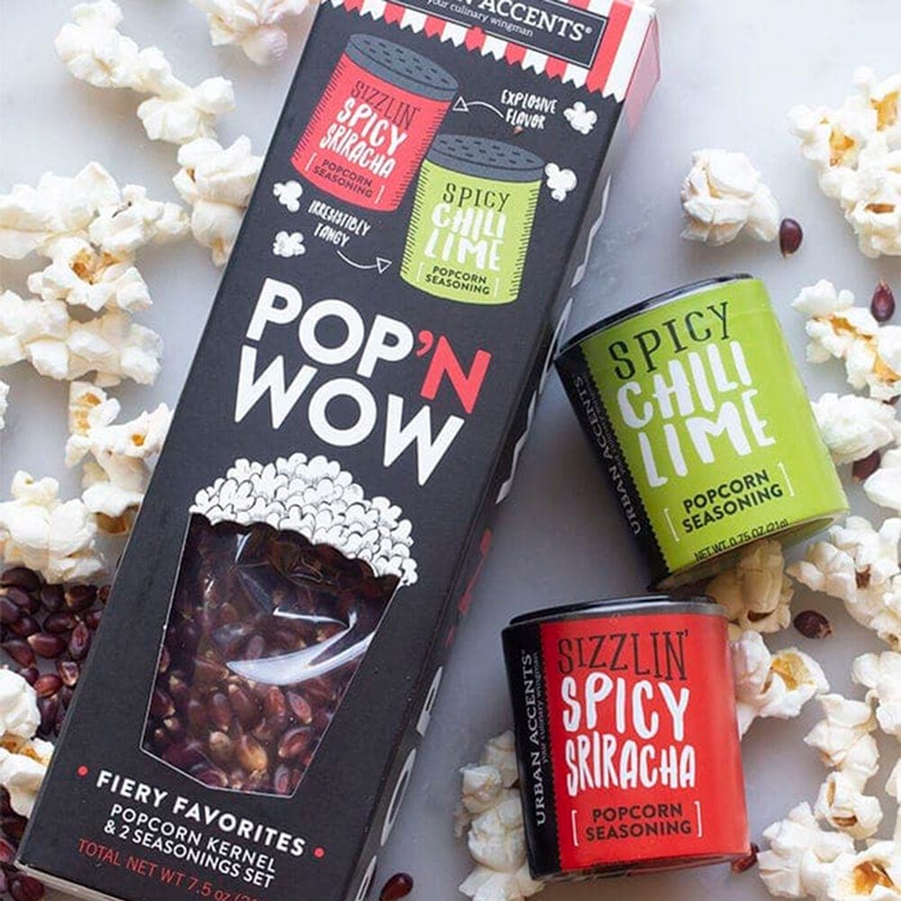 Stonewall Kitchen Urban Accents Pop &#39;N Wow™ Gift Set - Fiery Favorites