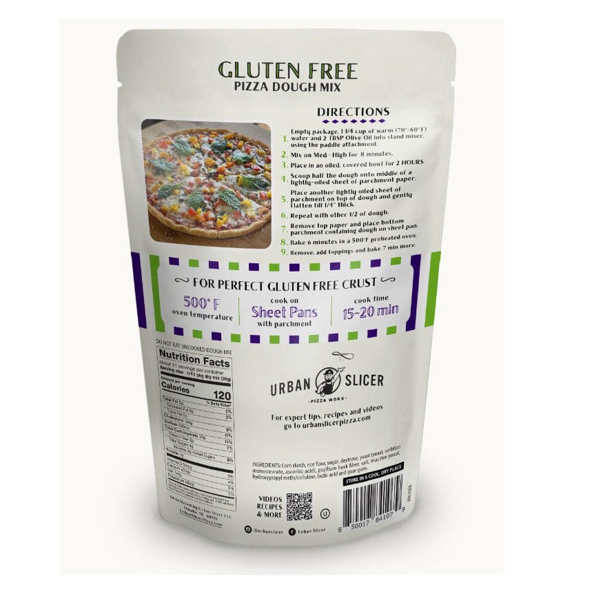 Urban Slicers Gluten Free Pizza Dough - Baking Mix