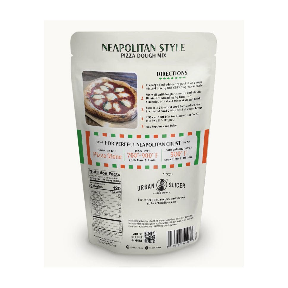 Urban Slicers Neapolitan Style Pizza Dough - Baking Mix