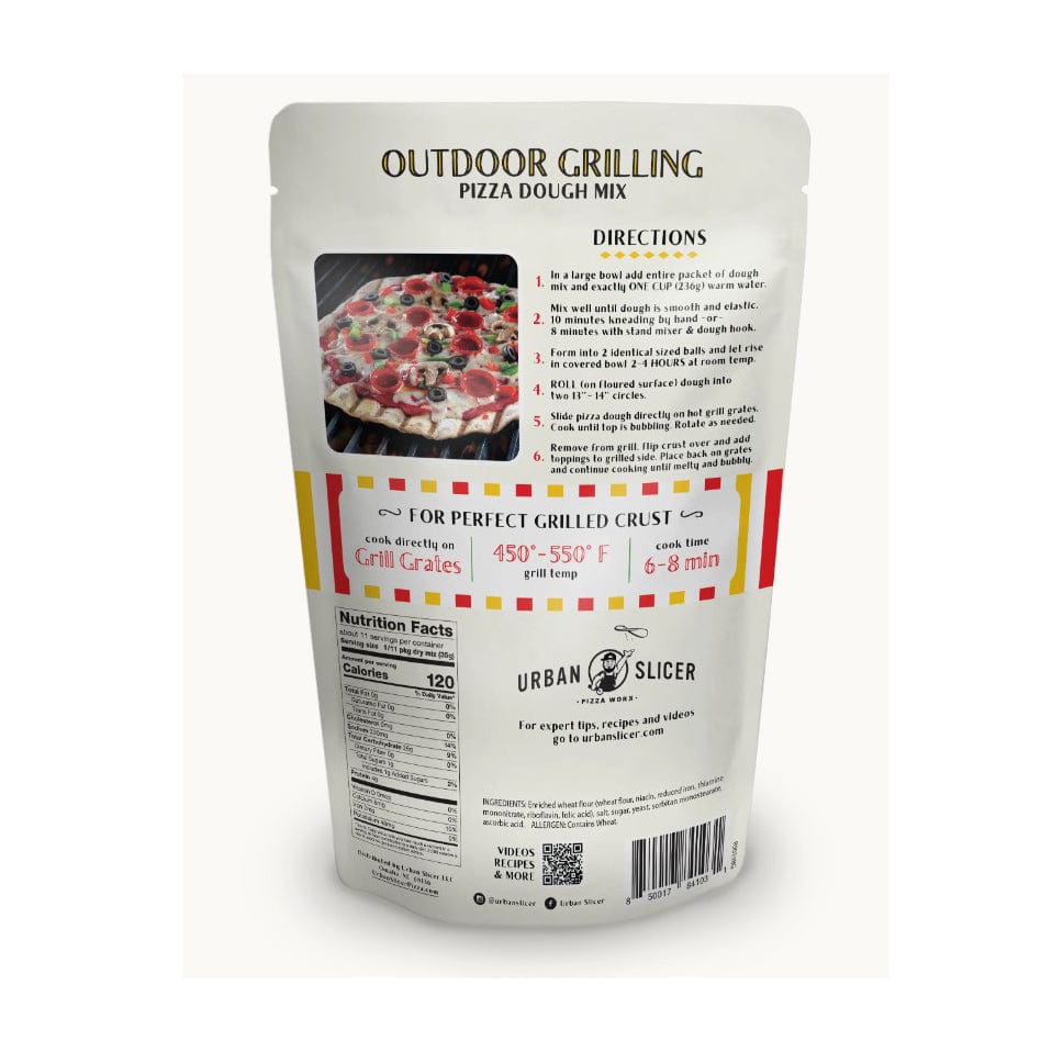 Urban Slicers Outdoor Grilling Pizza Dough - Baking Mix