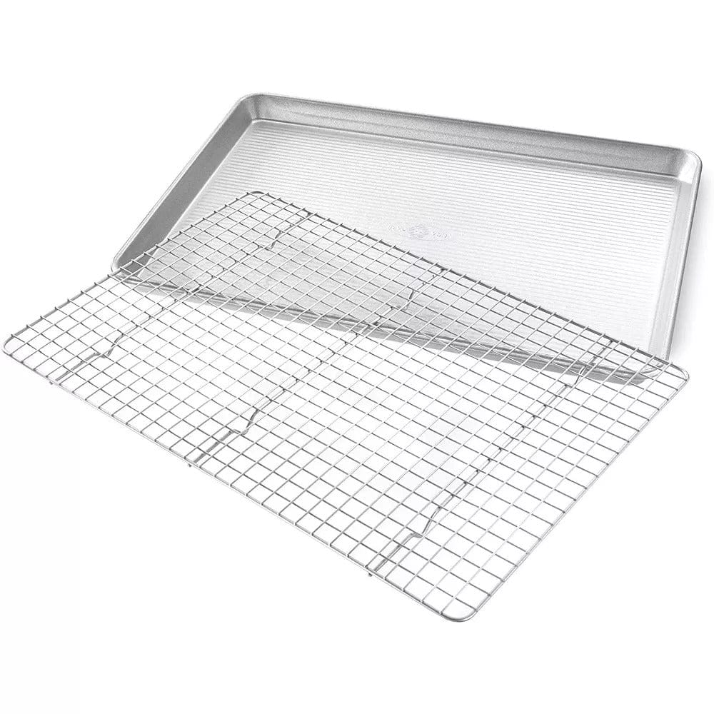 Southern Season USA Pan Half Sheet Pan with Baking Rack