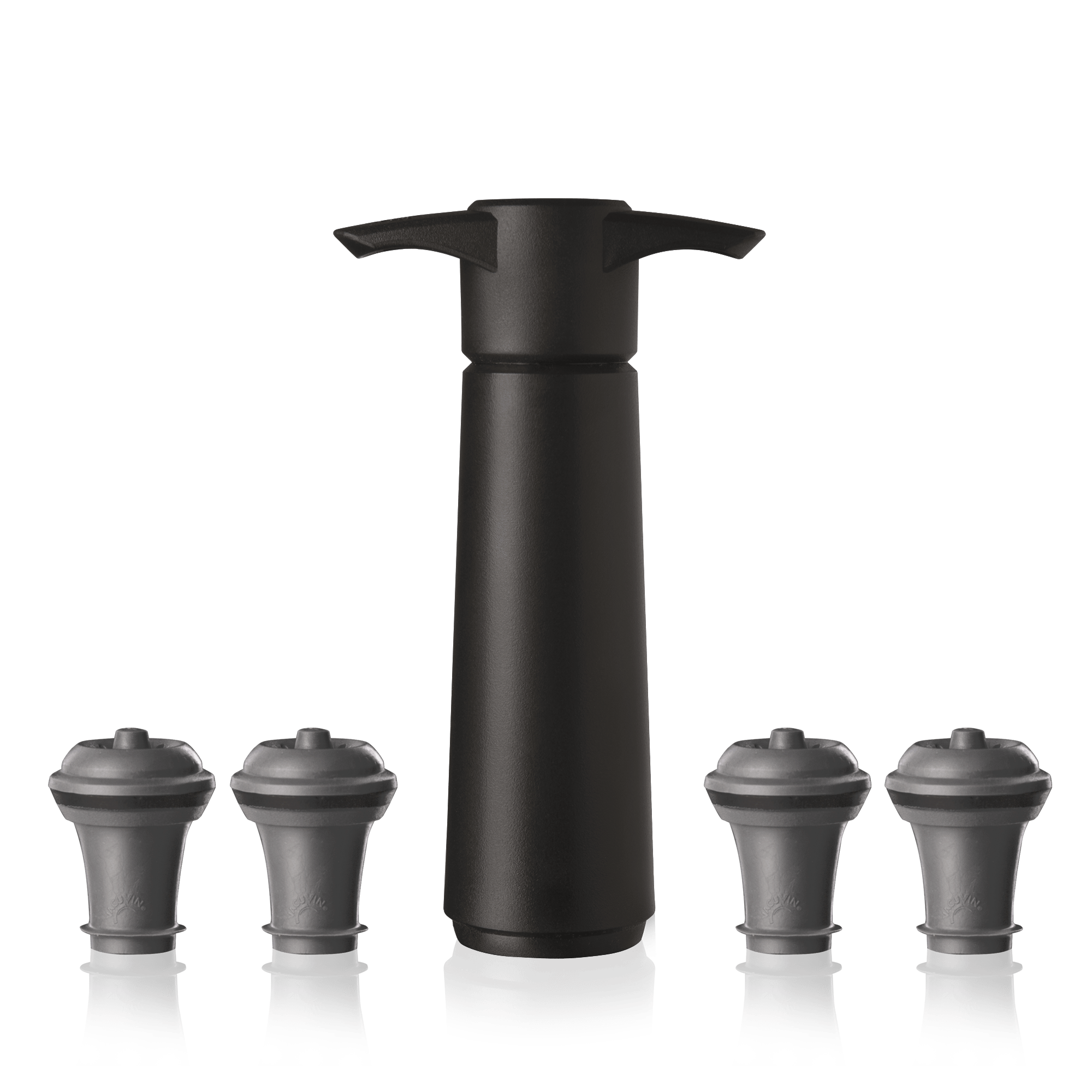 Vacuvin Vacu vin Wine Saver Black - 4 Stoppers