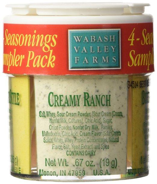 Wabash Valley Farms Wabash Valley Farms 4 Seasonings Popcorn Sampler Pack, 0.7 oz