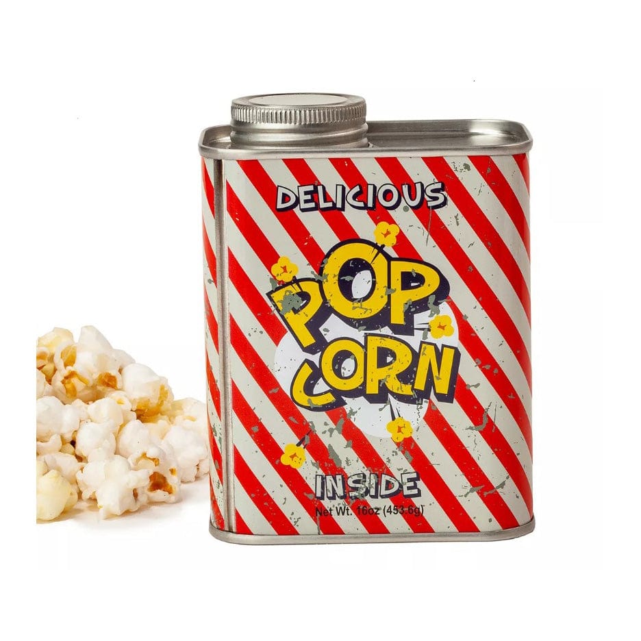 Wabash Valley Farms Retro Popcorn Tin 16 oz - Popcorn