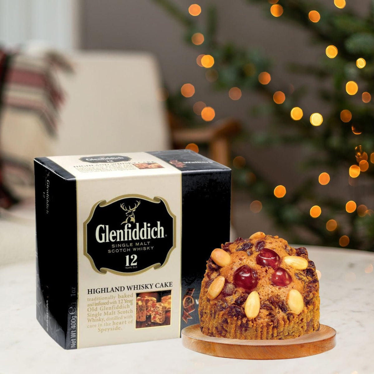 Walker's Highland Whisky Cake 14 oz - Cakes
