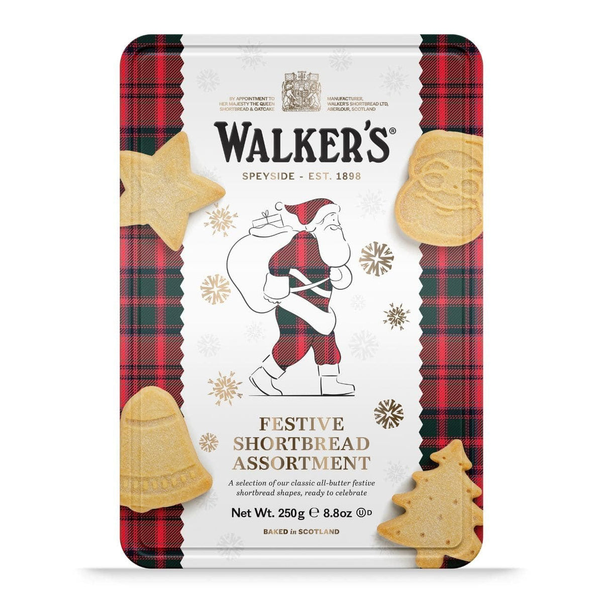 Southern Season Walkers Santa Tin 8.8 oz