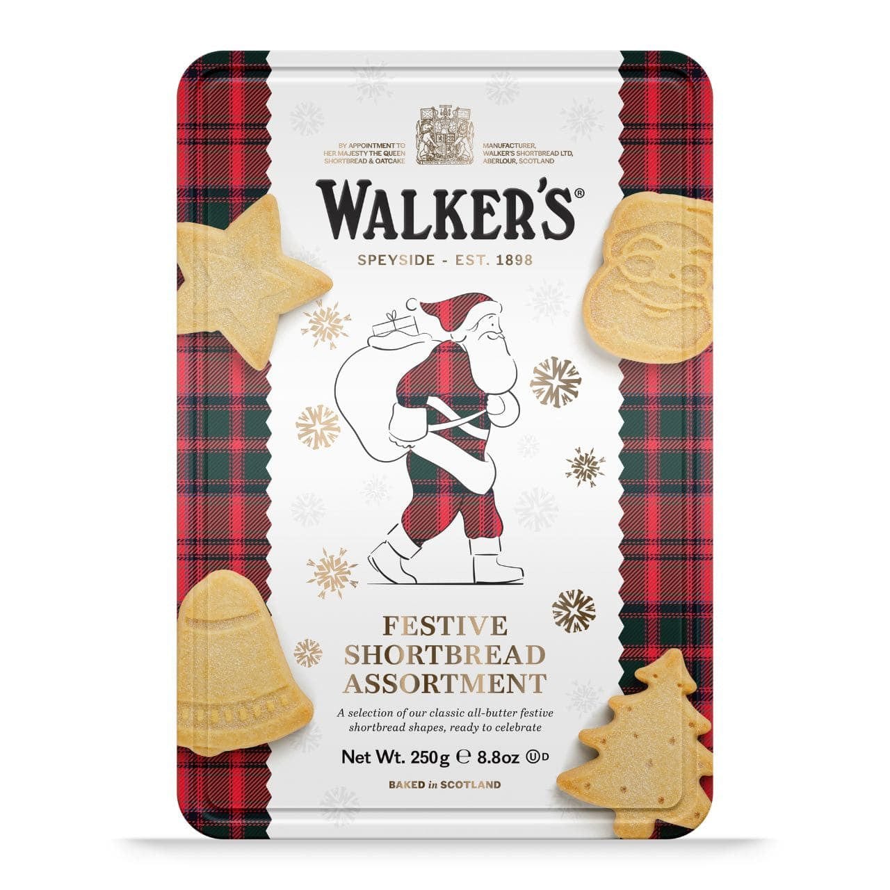 Southern Season Walkers Santa Tin 8.8 oz