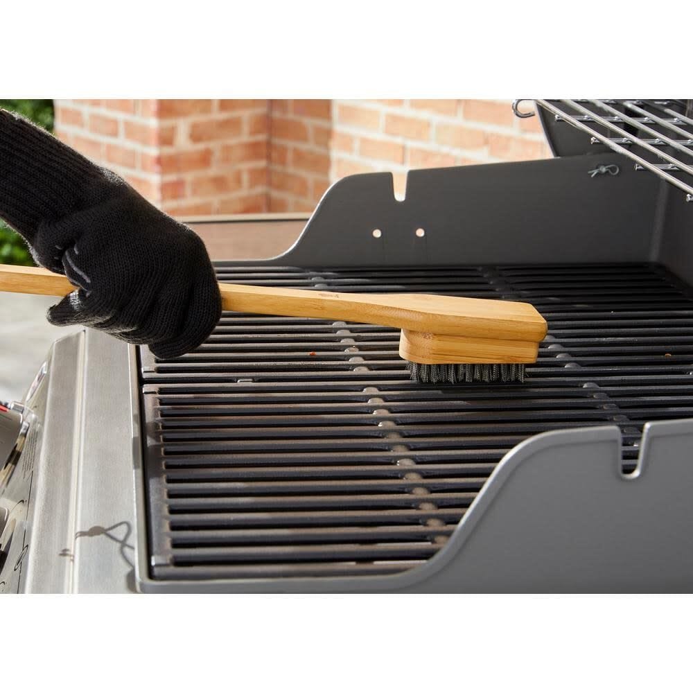 Weber 18" Long Bamboo Grill Brush - BBQ Tool