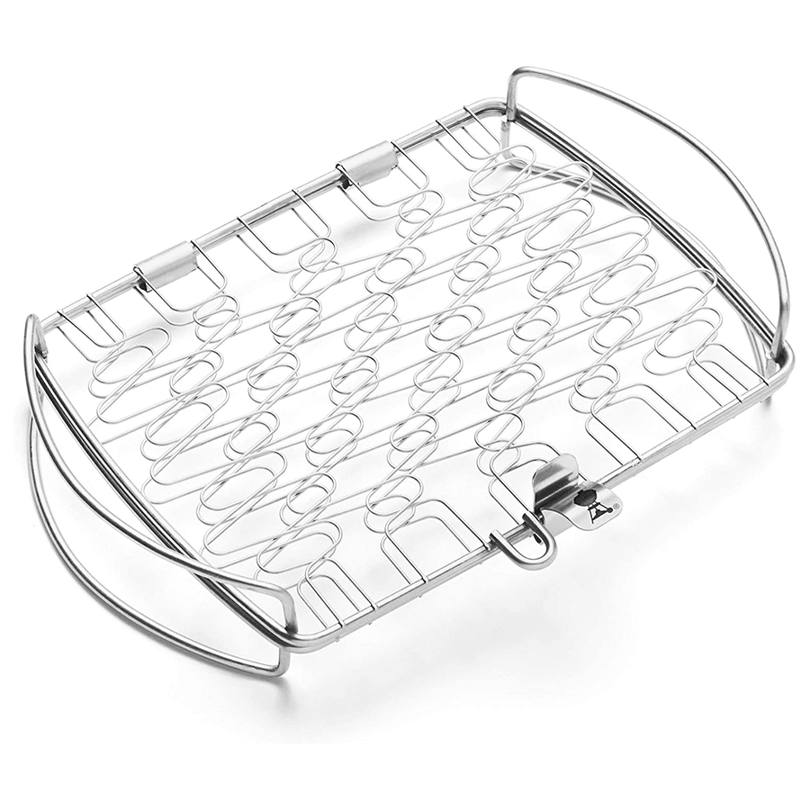 Weber Stainless Steel Small Fish Basket - BBQ Tool