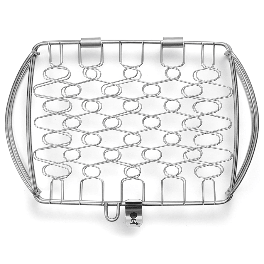 Weber Stainless Steel Small Fish Basket - BBQ Tool