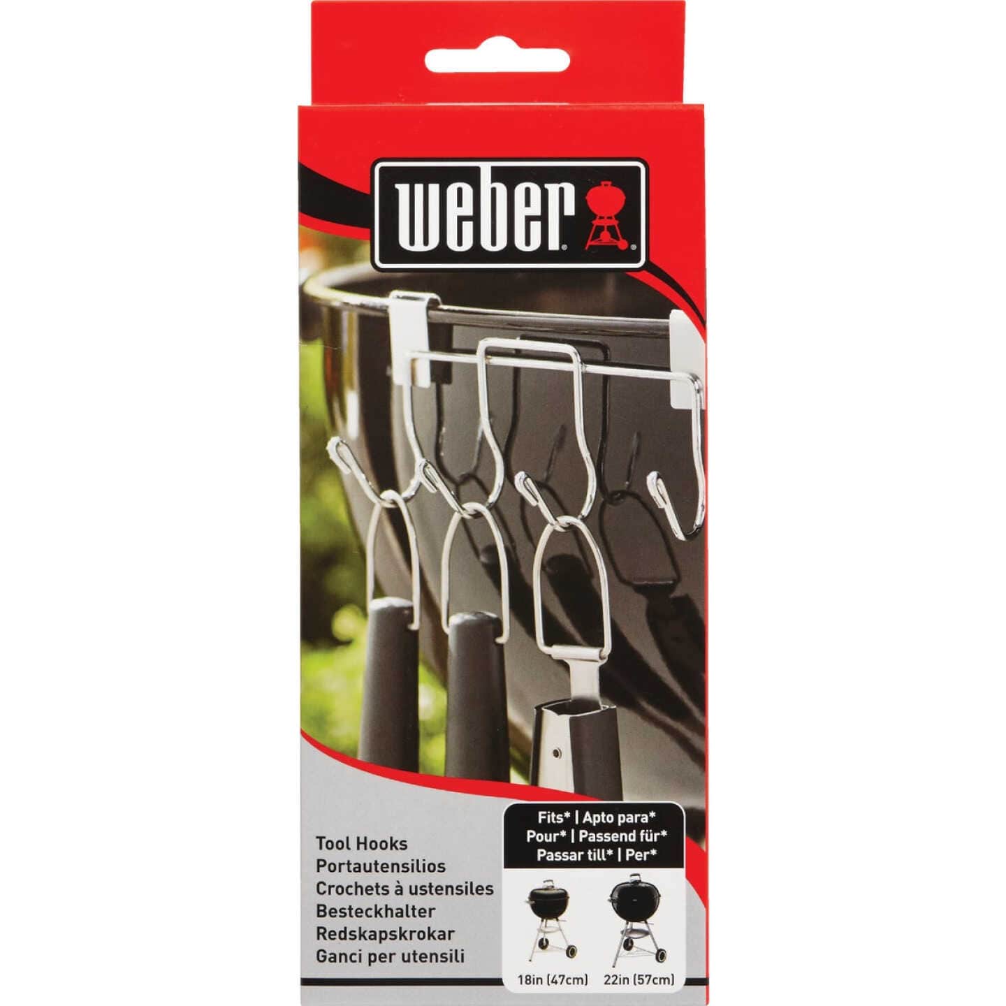 Weber Steel BBQ Tool Holder - BBQ Tool