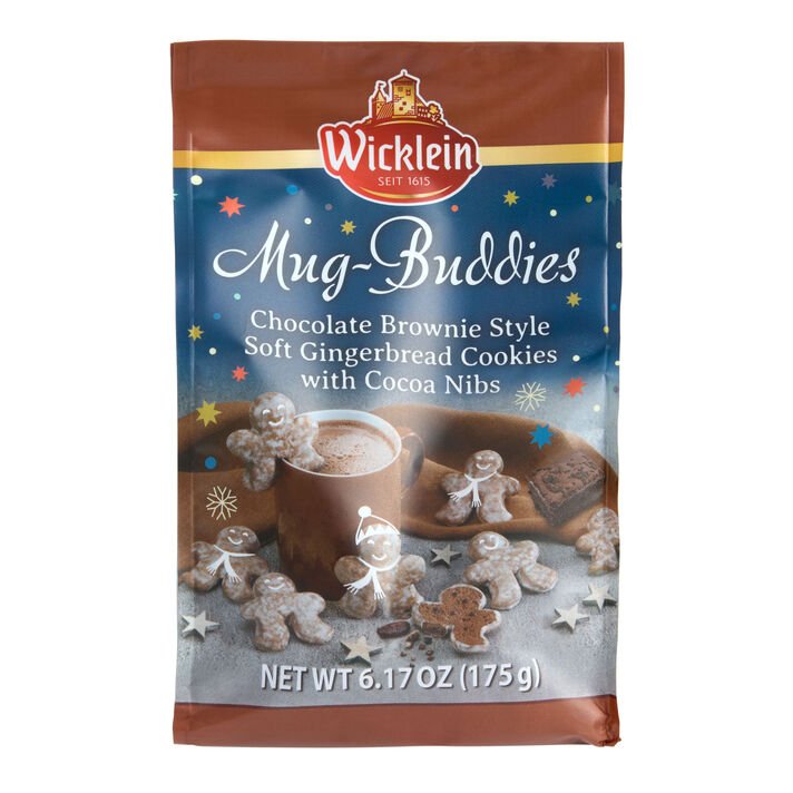 Wicklein Mug-Buddies Brownie Style Soft Gingerbread Cookies - Cookies