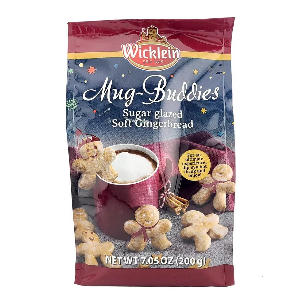 Wicklein Mug Buddies Sugar Glazed Soft Gingerbread Cookies - Cookies