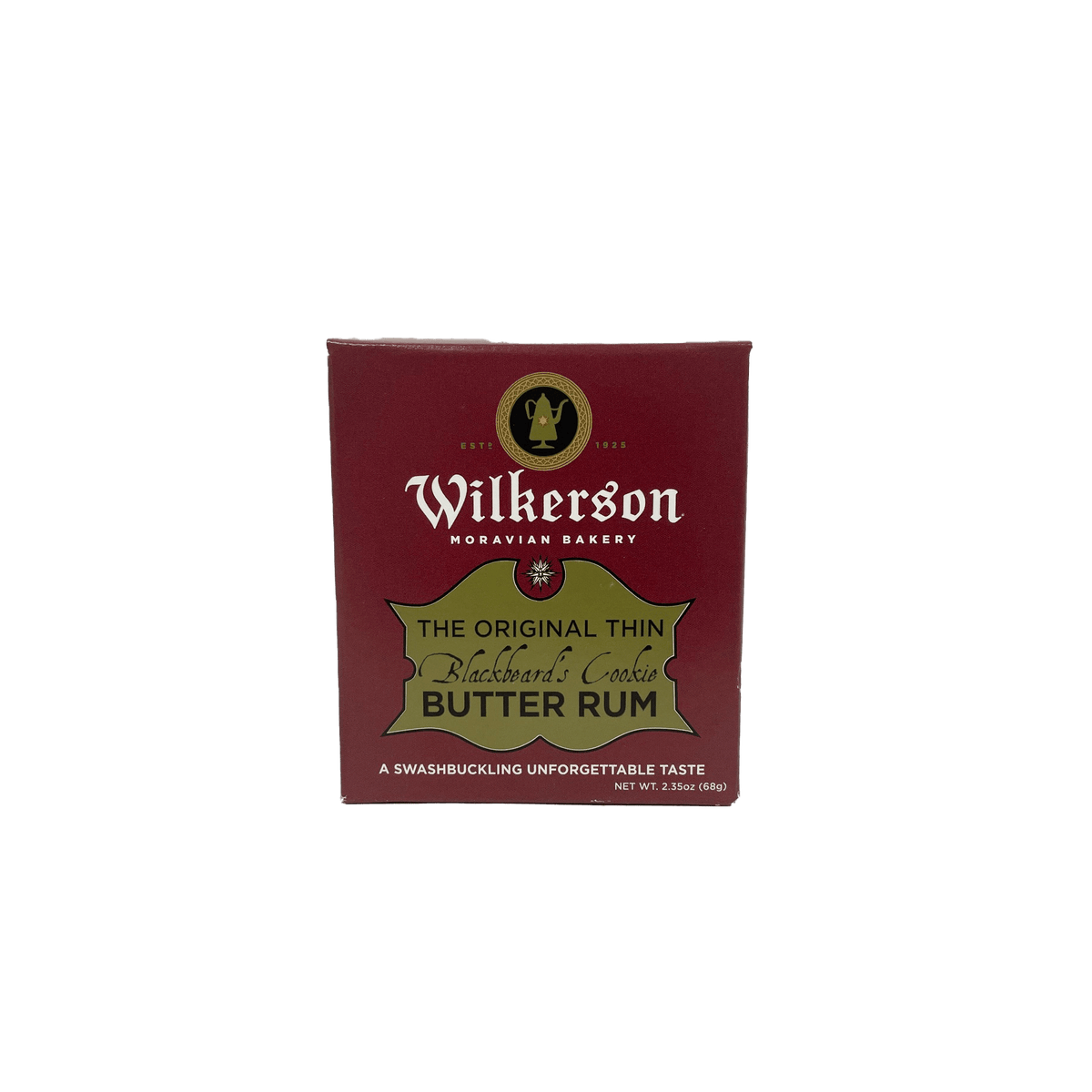 Wilkerson&#39;s Bakery WIlkerson Moravian Butter Rum Cookies 2.5 oz