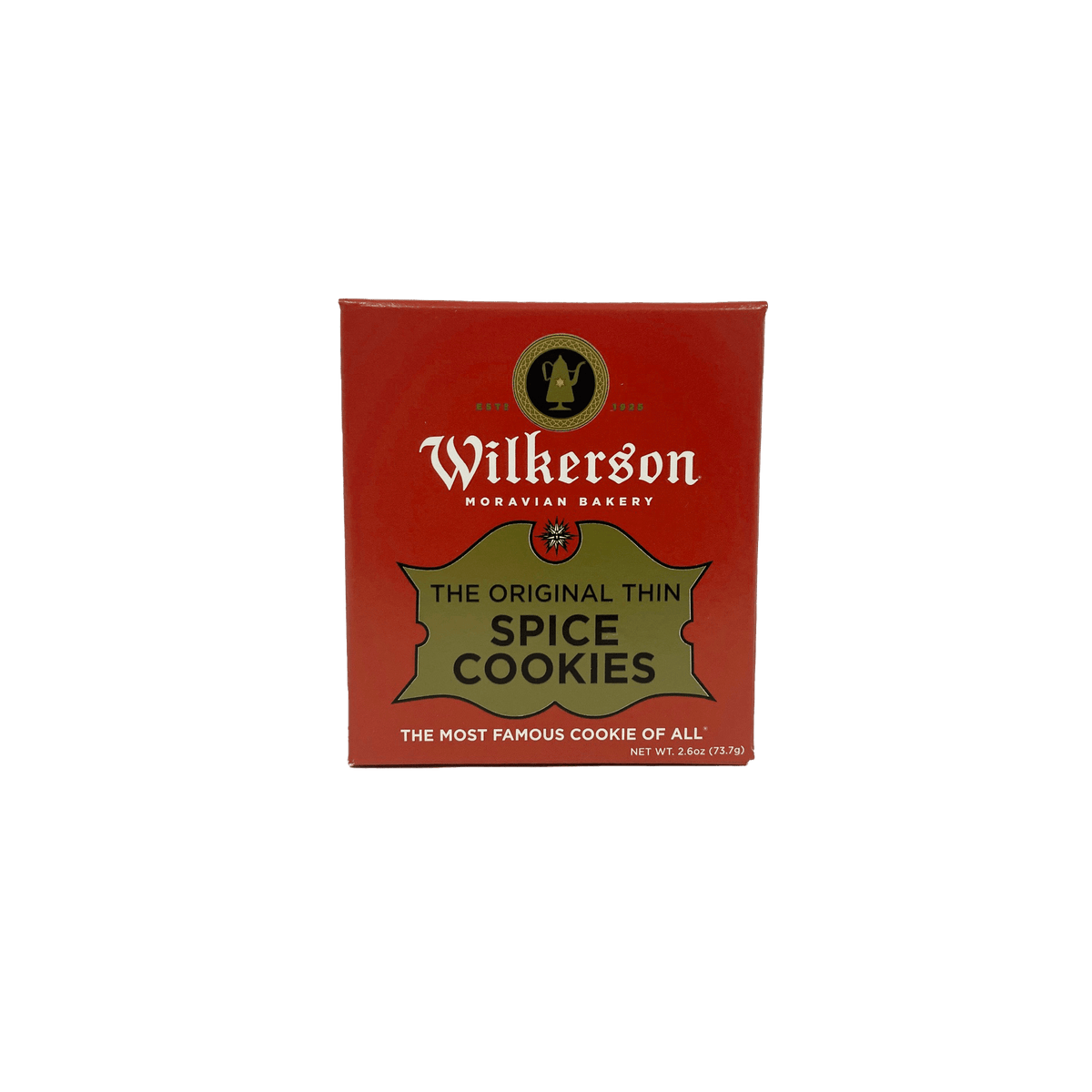 Wilkerson&#39;s Bakery WIlkerson Moravian Spice Cookies 2.6 oz
