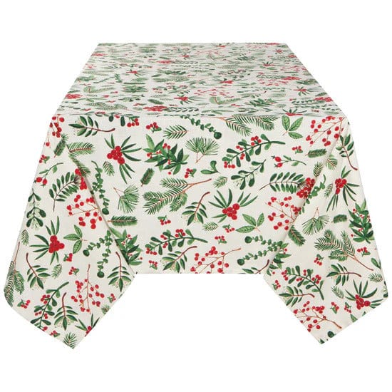 Now Designs Winterberry Printed Tablecloth 60 x 90 Inches