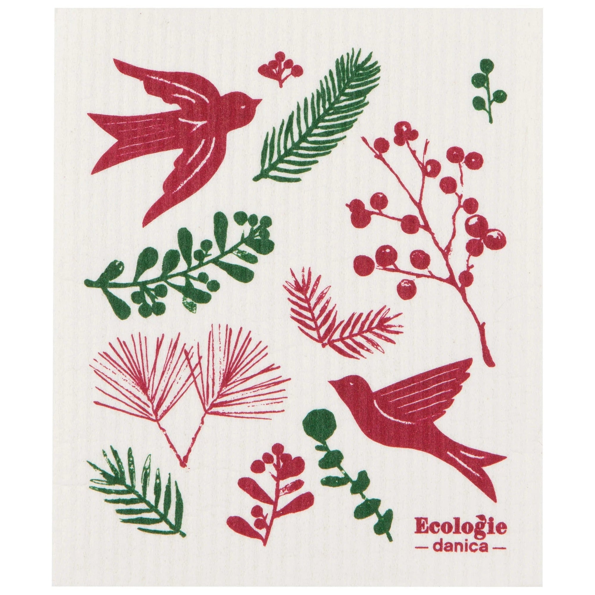 Now Designs Winterberry Swedish Sponge Cloth