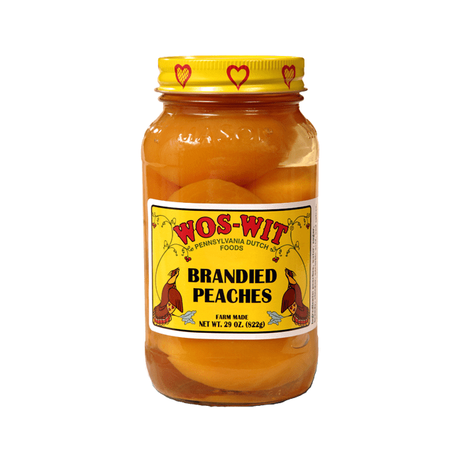 Wos-Wit Wos-Wit Brandied Peaches 29 oz