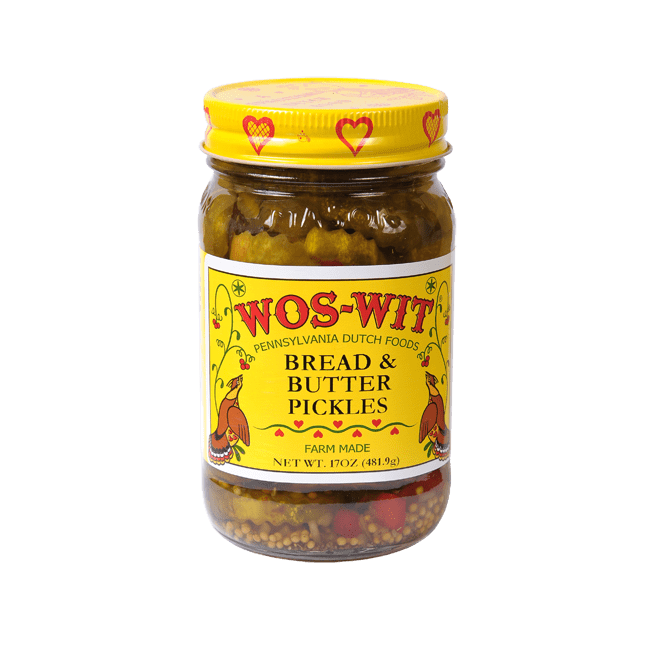 Wos-Wit Wos-Wit Bread & Butter Pickles 17 oz