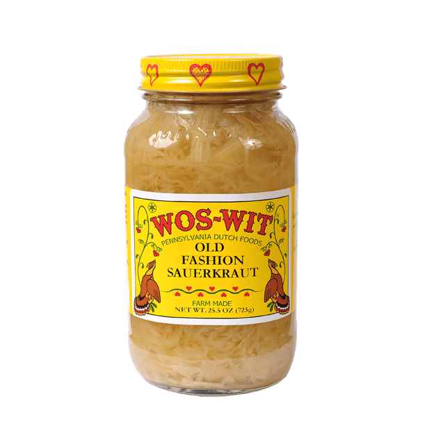 Wos-Wit Sauerkraut 25 oz - Pickled
