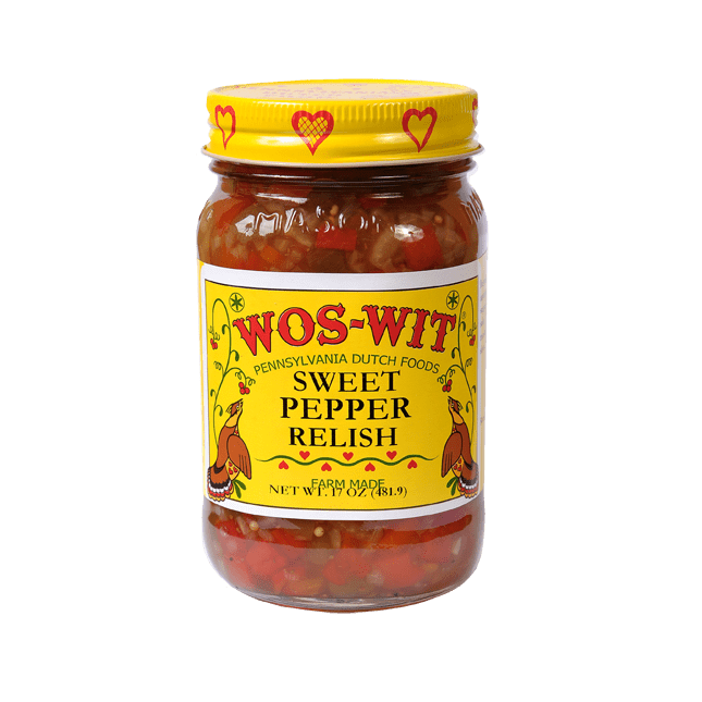 Wos-Wit Wos-Wit Sweet Pepper Relish 17 oz