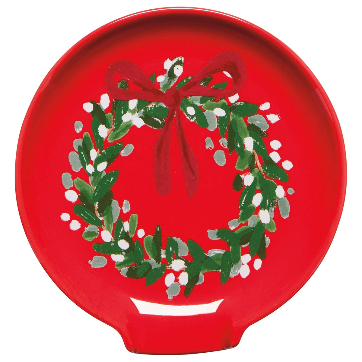 Wreaths Spoon Rest - Linen