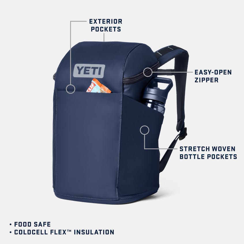 YETI Daytrip 20L Cooler Backpack - Black - Coolers