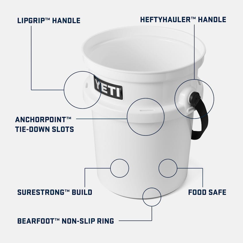 YETI LoadOut Utility Bucket - Seafoam - Misc BBQ