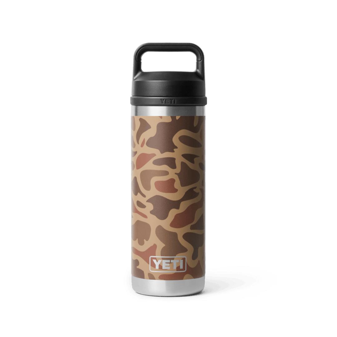 YETI Rambler 18 oz Bottle with Chug Cap - Wetlands Camo - Insulated Bottles