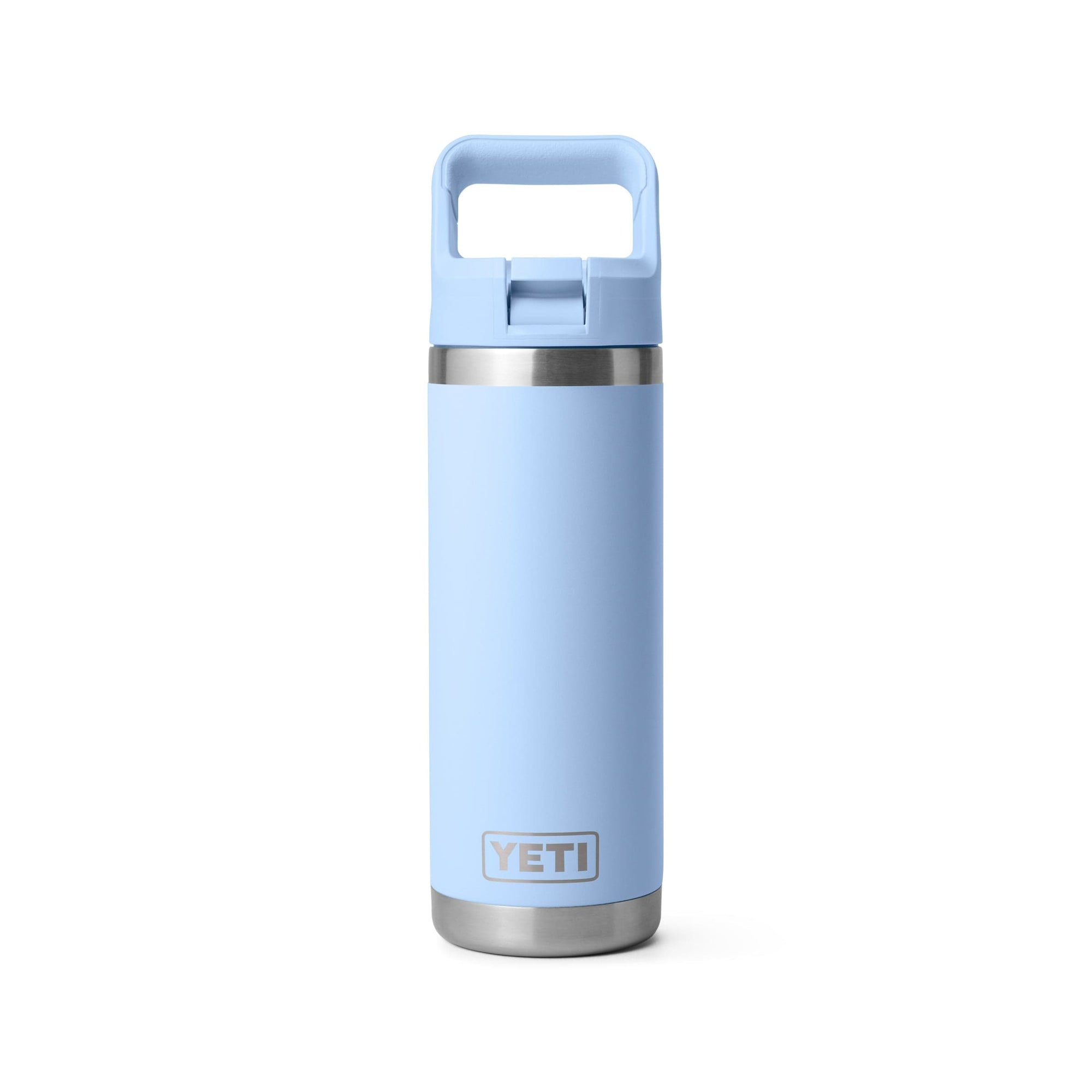 YETI YETI Rambler 18 oz Bottle with Straw Cap - Big Sky Blue