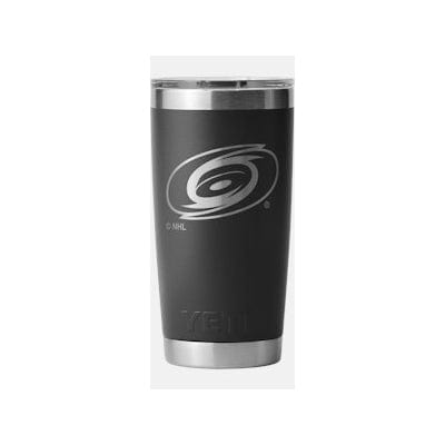 YETI YETI Rambler 20 oz Black Tumbler - Carolina Hurricanes