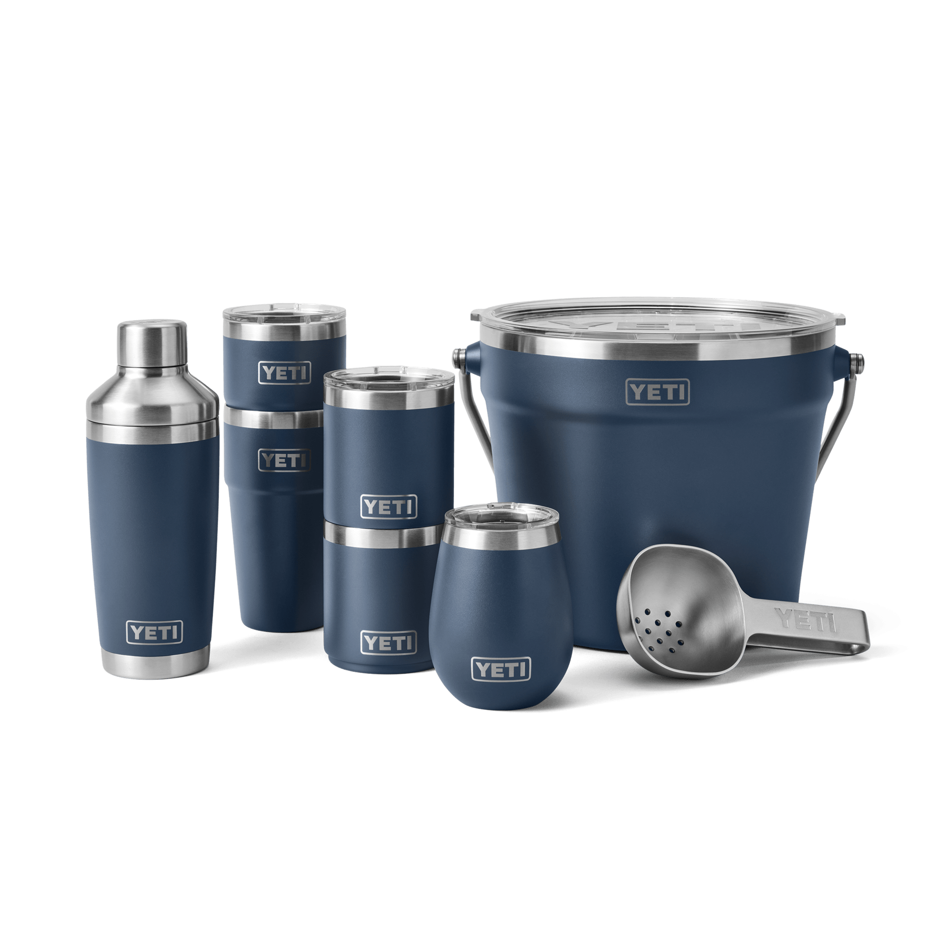 YETI Rambler 20 oz Cocktail Shaker - Navy - Southern Season
