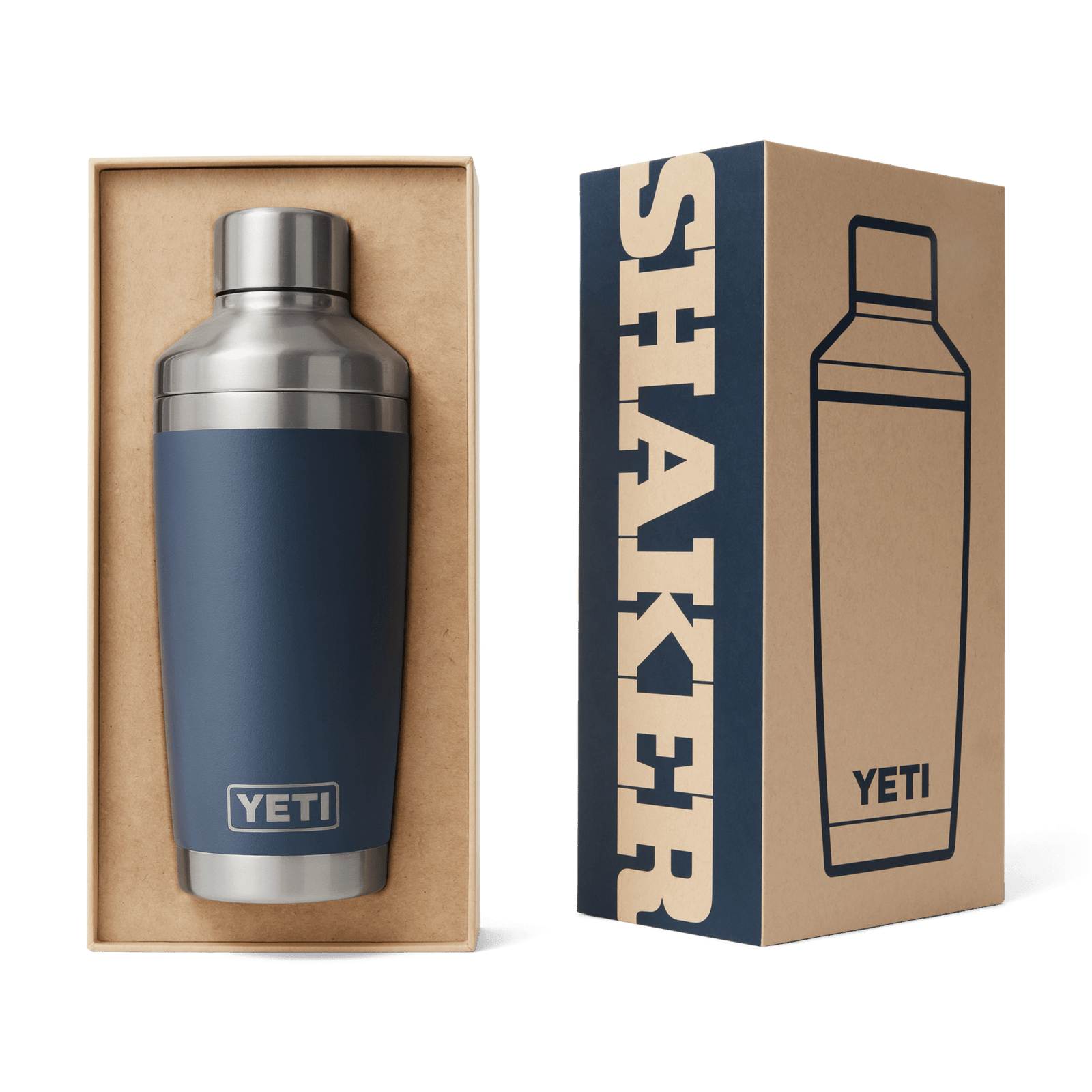 YETI Rambler 20 oz Cocktail Shaker - Navy - Cooler