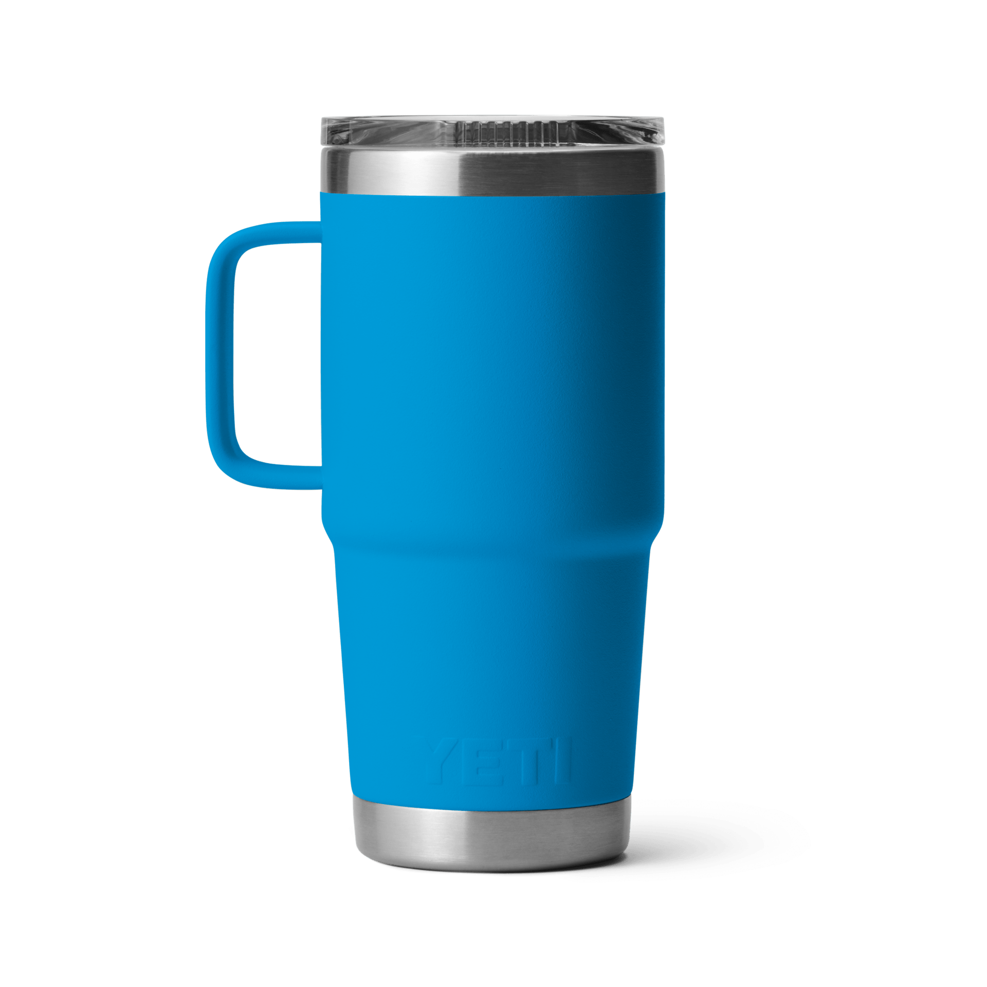 YETI Rambler 20 oz Travel Mug with Stronghold Lid - Big Wave Blue