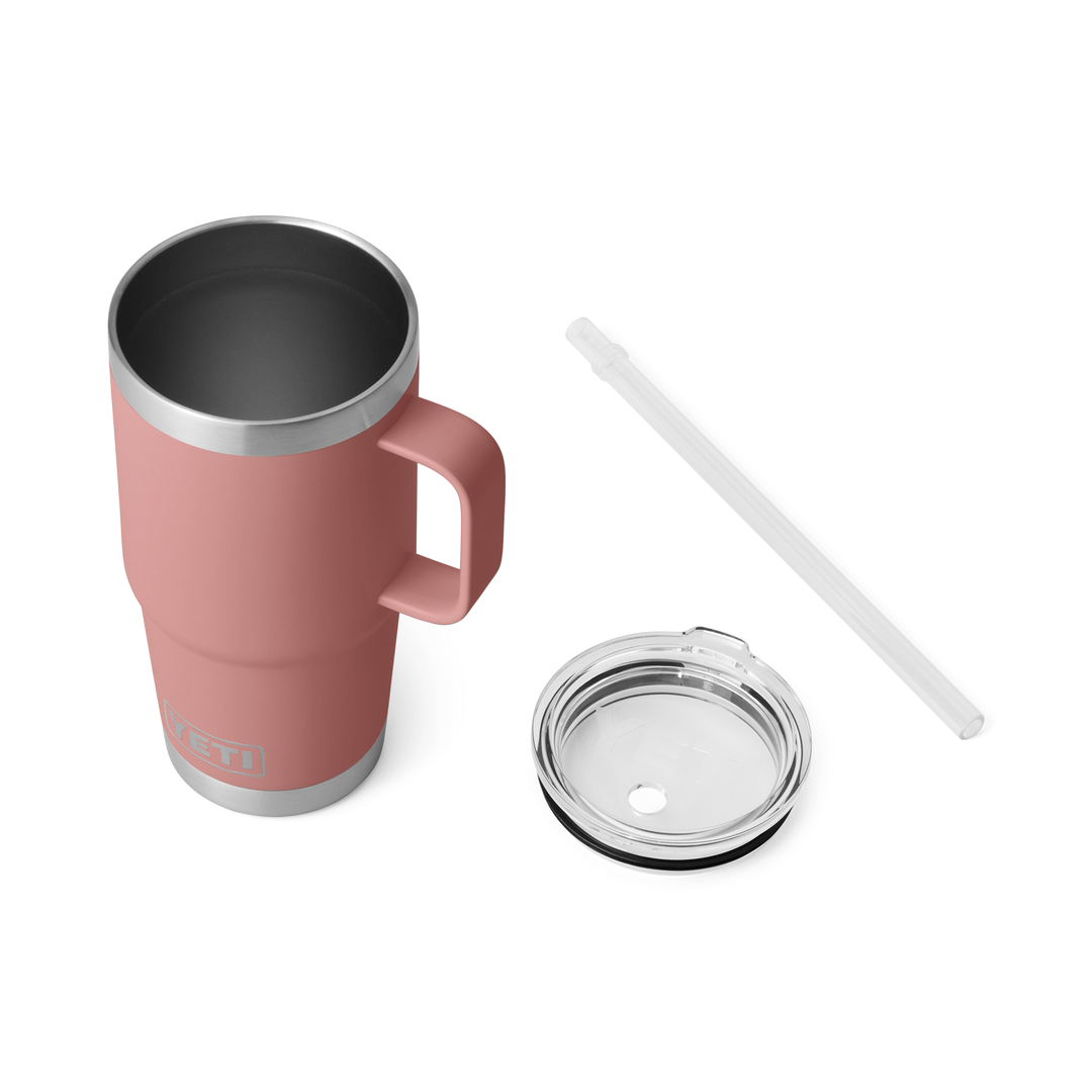 YETI Rambler 25 outlet oz Mug with Straw Lid