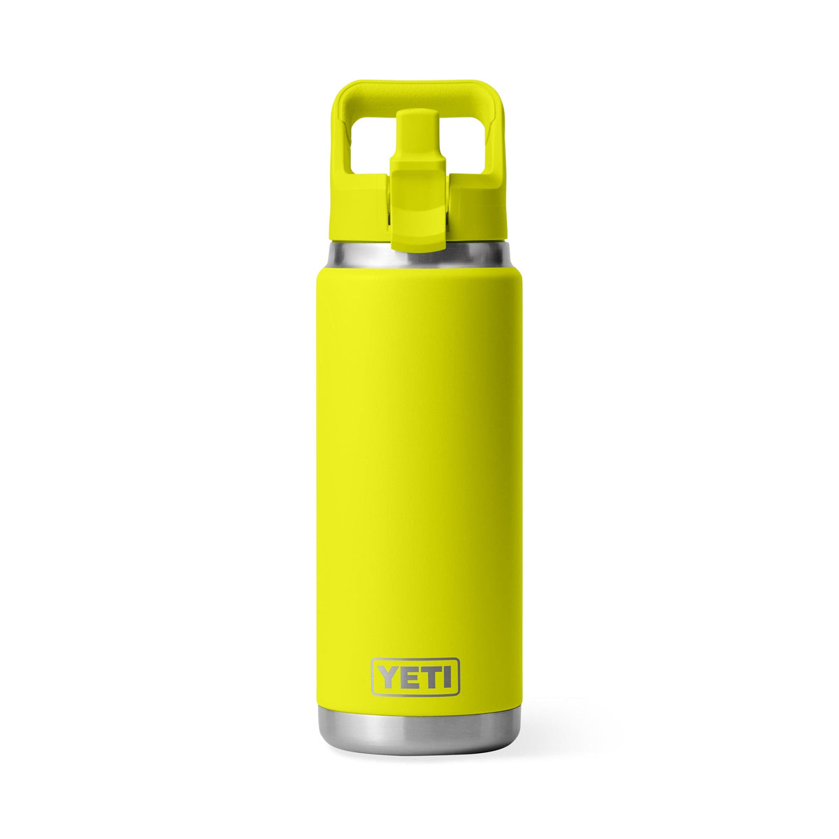 YETI YETI Rambler 26 oz Bottle with Straw Cap - Firefly Yellow