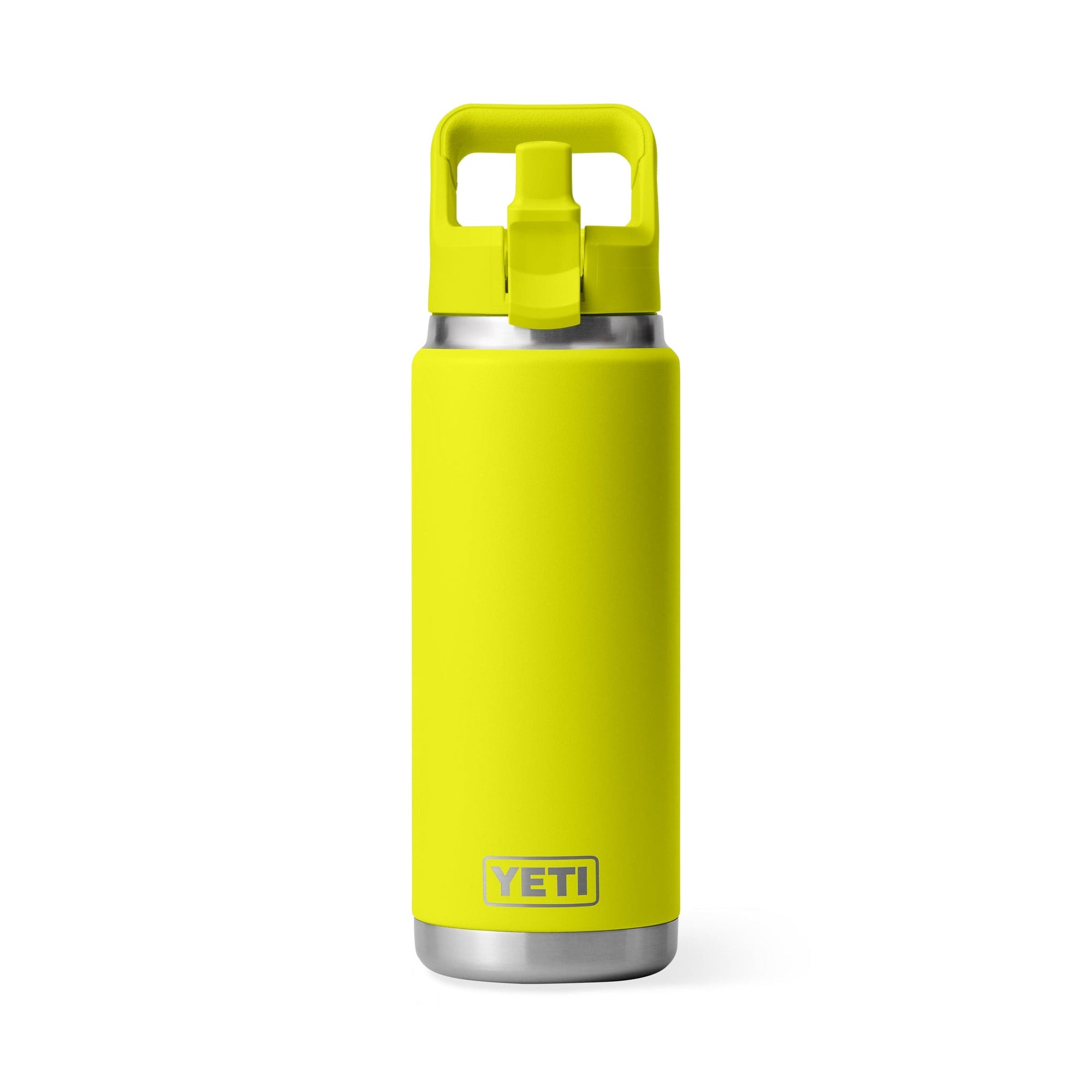 YETI YETI Rambler 26 oz Bottle with Straw Cap - Firefly Yellow