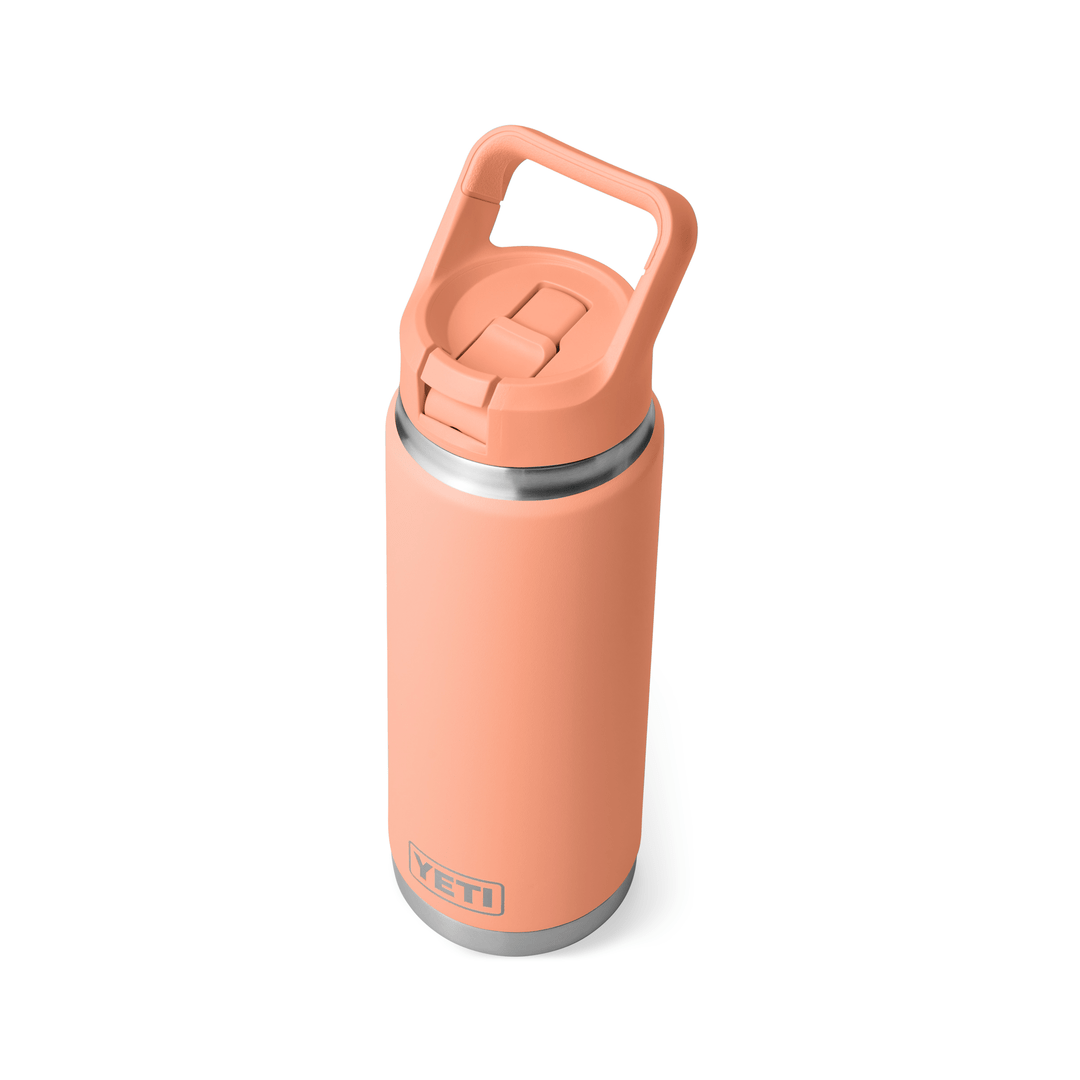 YETI YETI Rambler 26 oz Bottle with Straw Cap - Peach