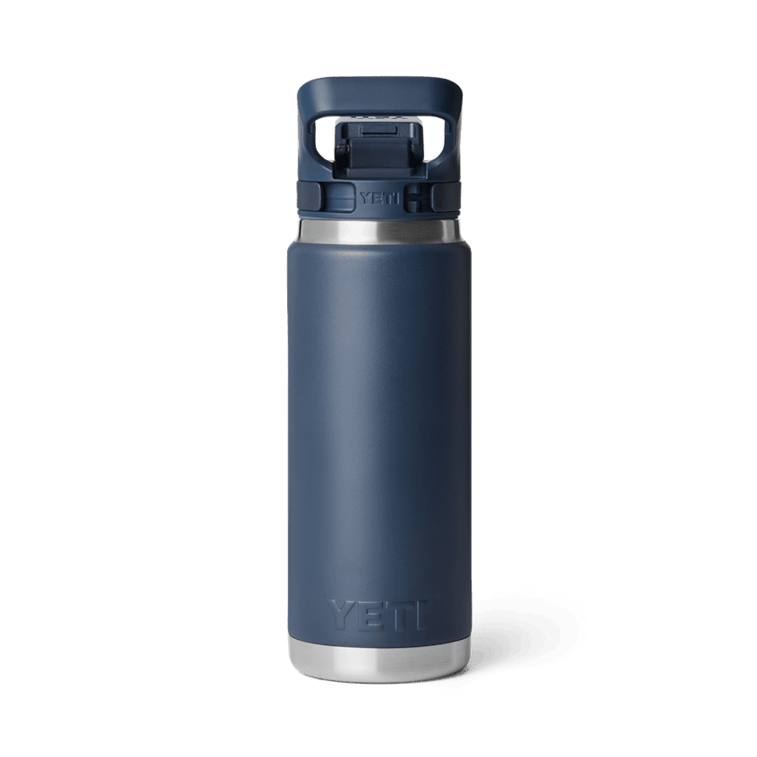 YETI Rambler 26 oz Flip Chug Bottle - Navy - Insulated Bottles