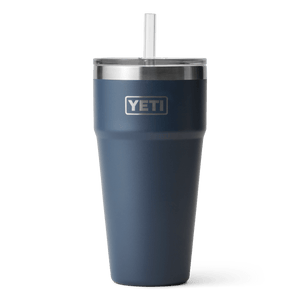 YETI Rambler Cup - 26 oz. - Straw Lid - Stainless Steel - TackleDirect