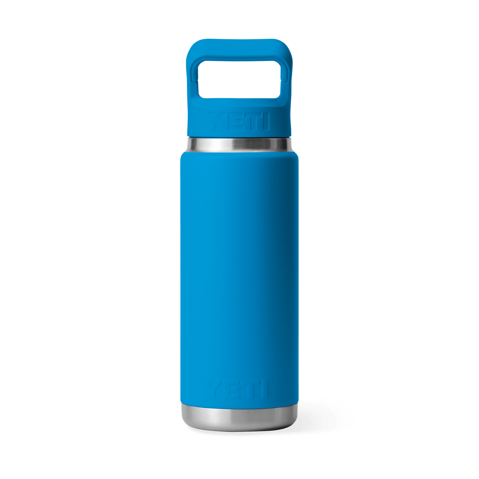 YETI YETI Rambler 26 oz Water Bottle with Straw Cap - Big Wave Blue