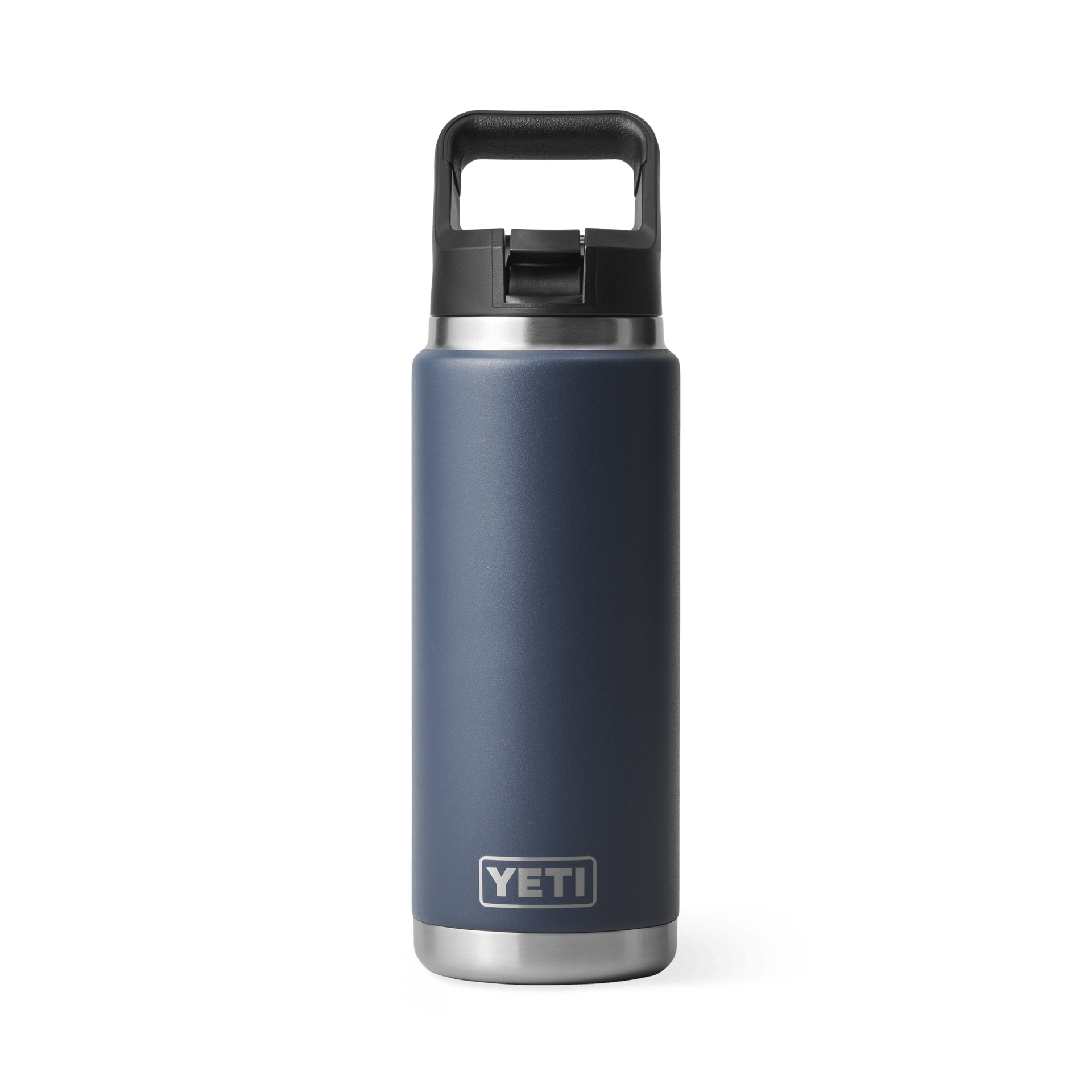 YETI Rambler 26 oz Water Bottle with Straw Cap - Navy YETI Rambler 26 oz Water Bottle with Straw Cap - Navy