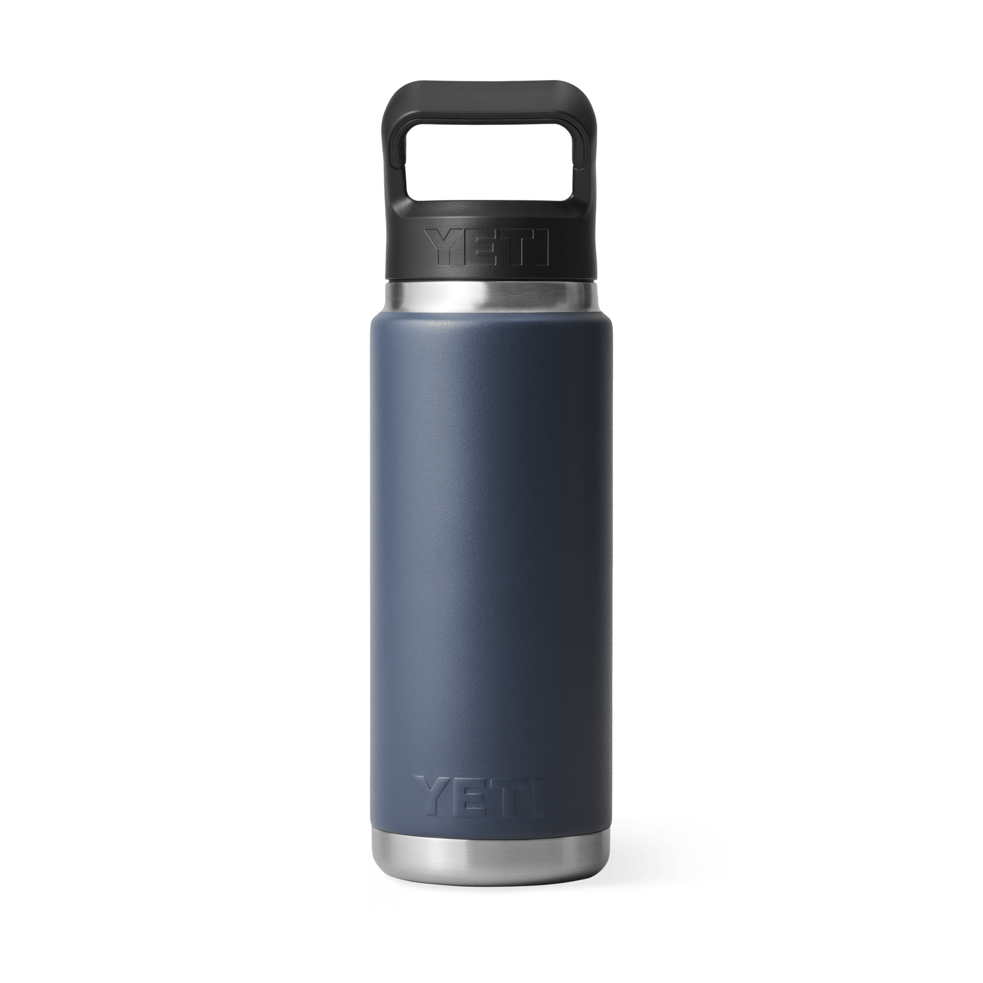 YETI Rambler 26 oz Water Bottle with Straw Cap - Navy - Southern 