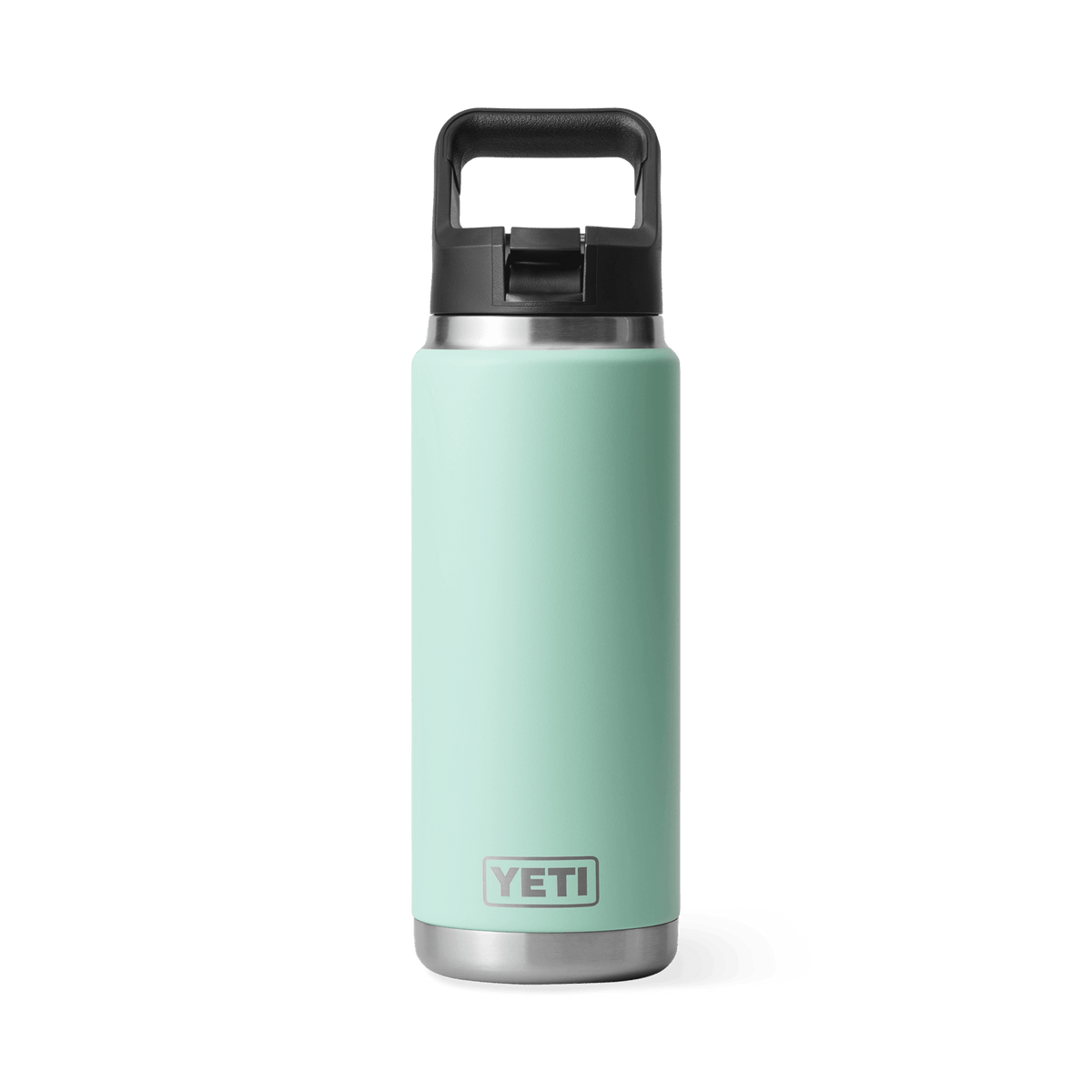 YETI Rambler 26 oz Water Bottle with Straw Cap - Seafoam - Insulated Drinkware