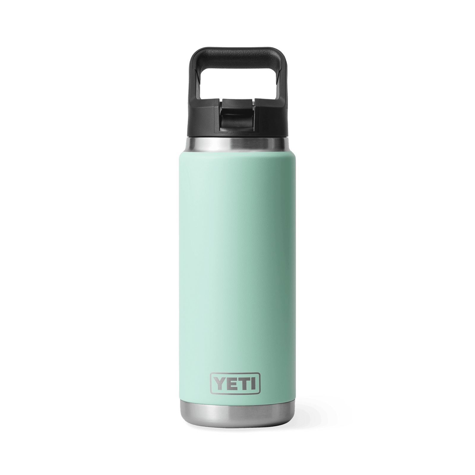 YETI Rambler 26 oz Water Bottle with Straw Cap - Seafoam - Insulated Drinkware