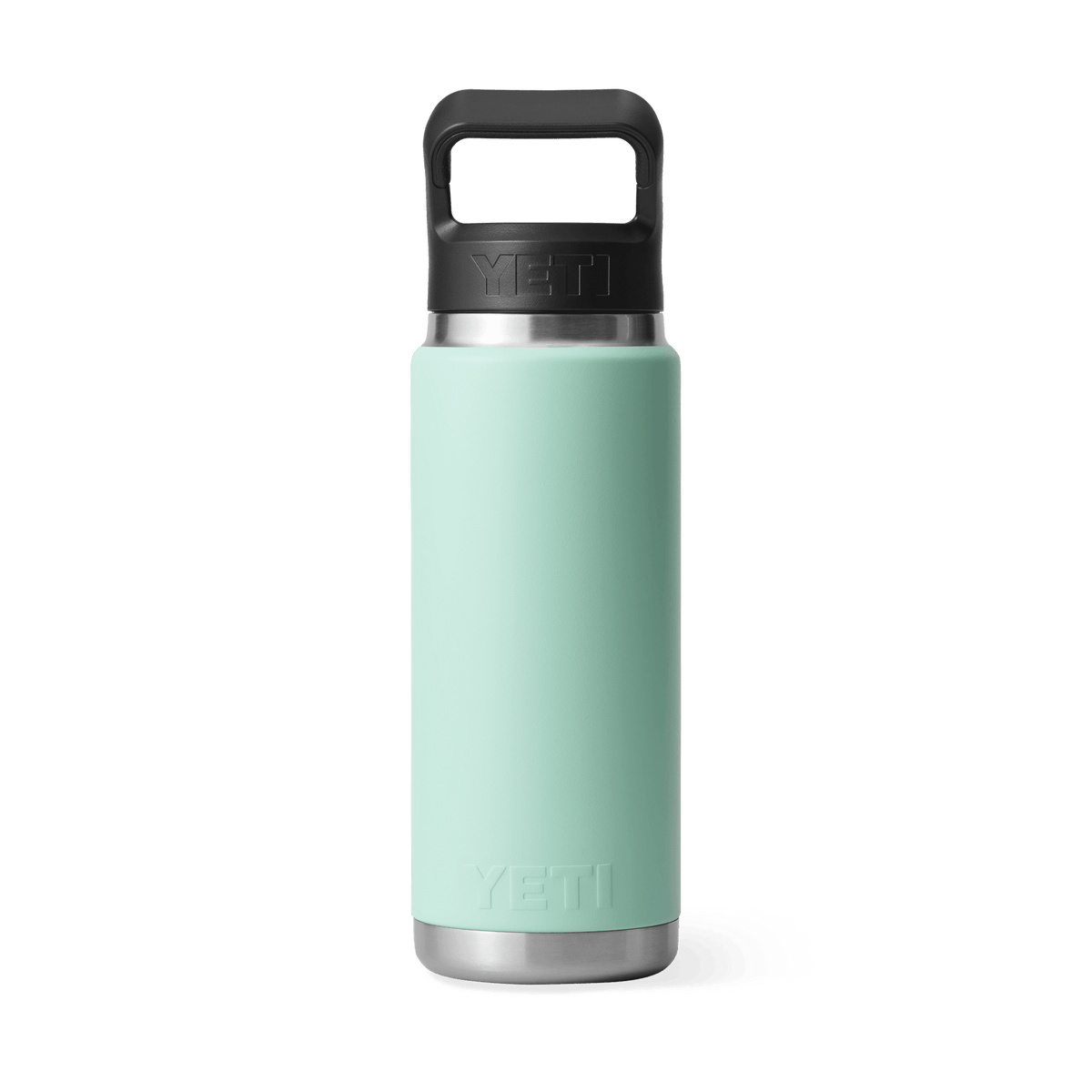 YETI Rambler 26 oz Water Bottle with Straw Cap - Seafoam - Insulated Drinkware