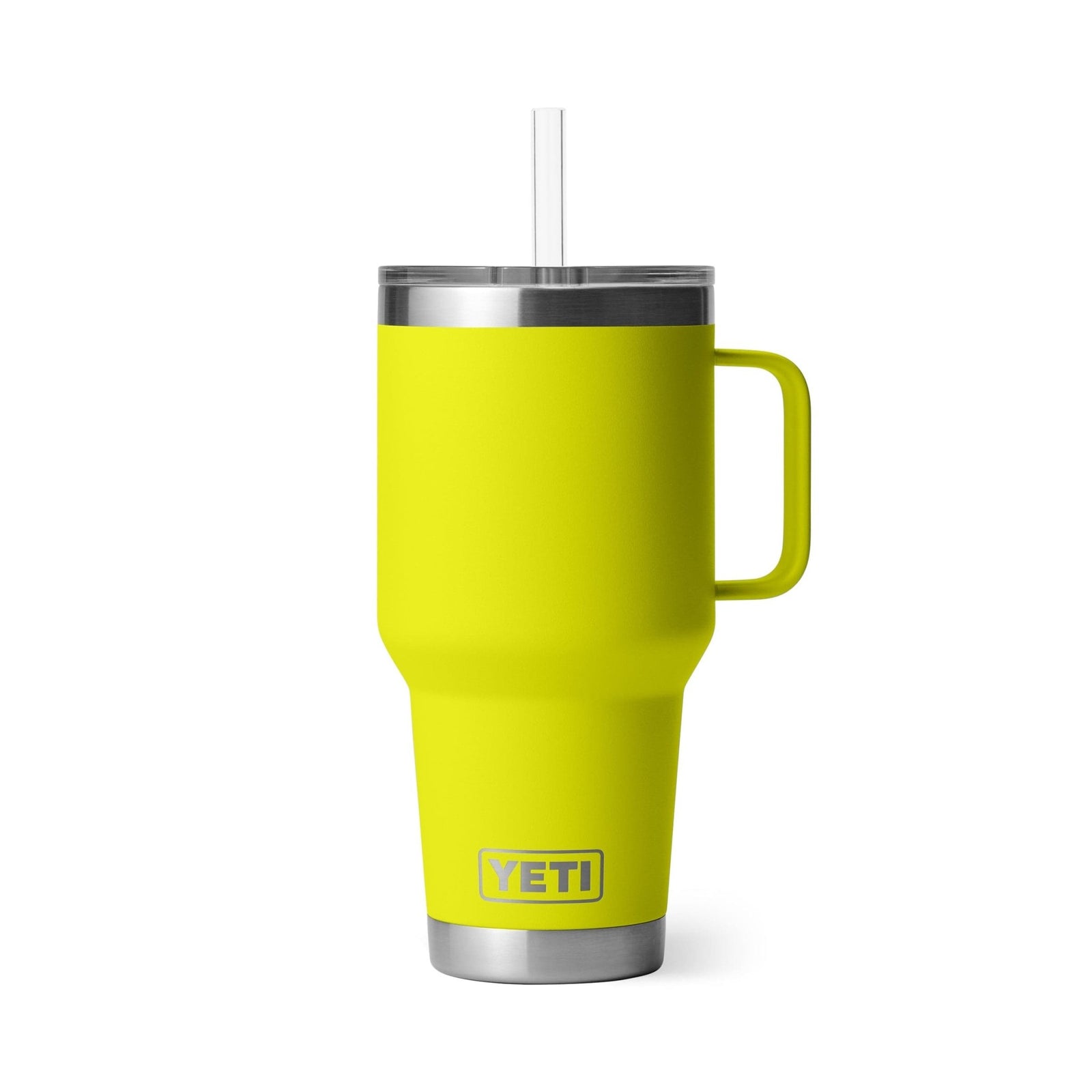 YETI Rambler 35 oz Straw Mug - Firefly Yellow - Insulated Drinkware