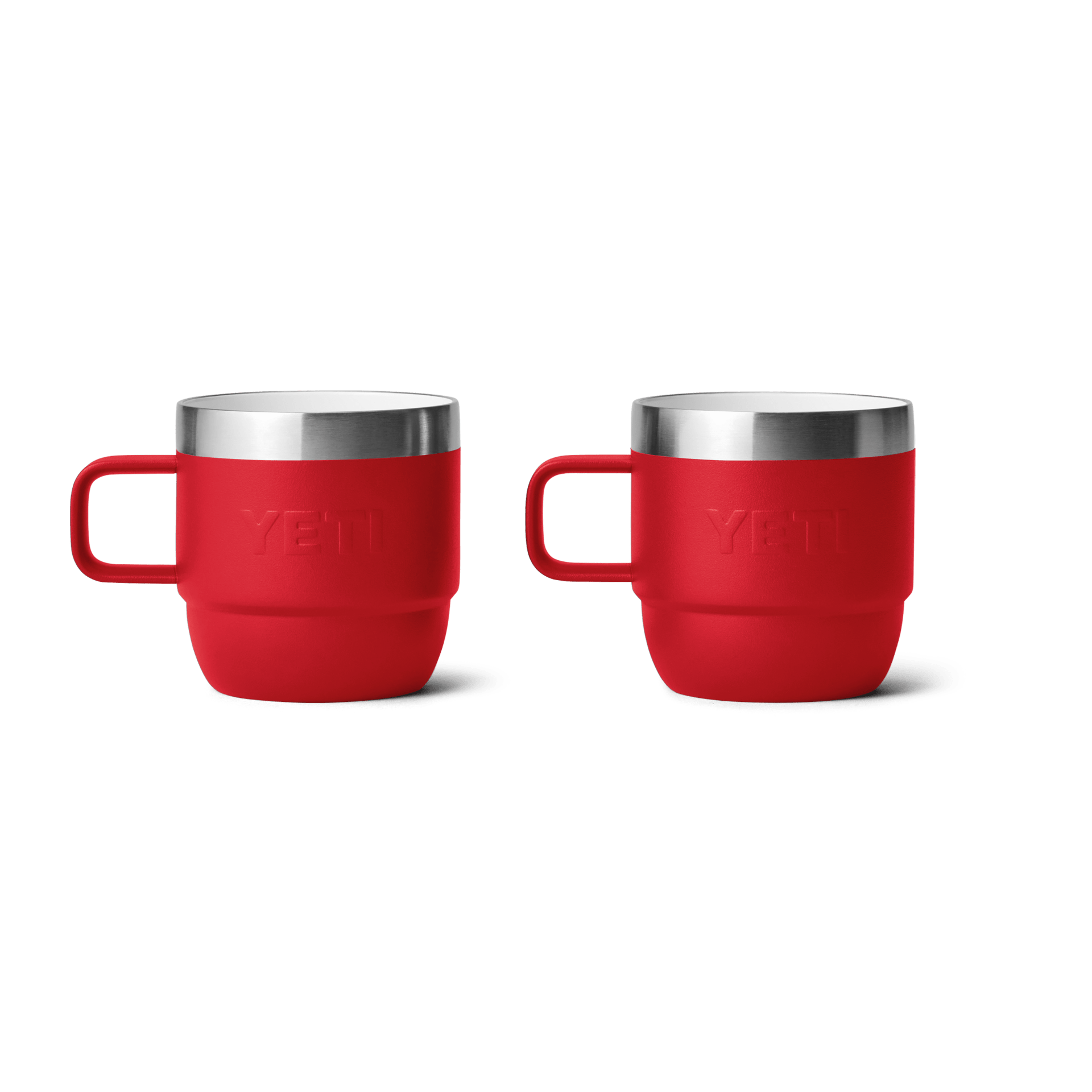 YETI YETI Rambler 6 oz Stackable Mugs (Set of 2) - Rescue Red