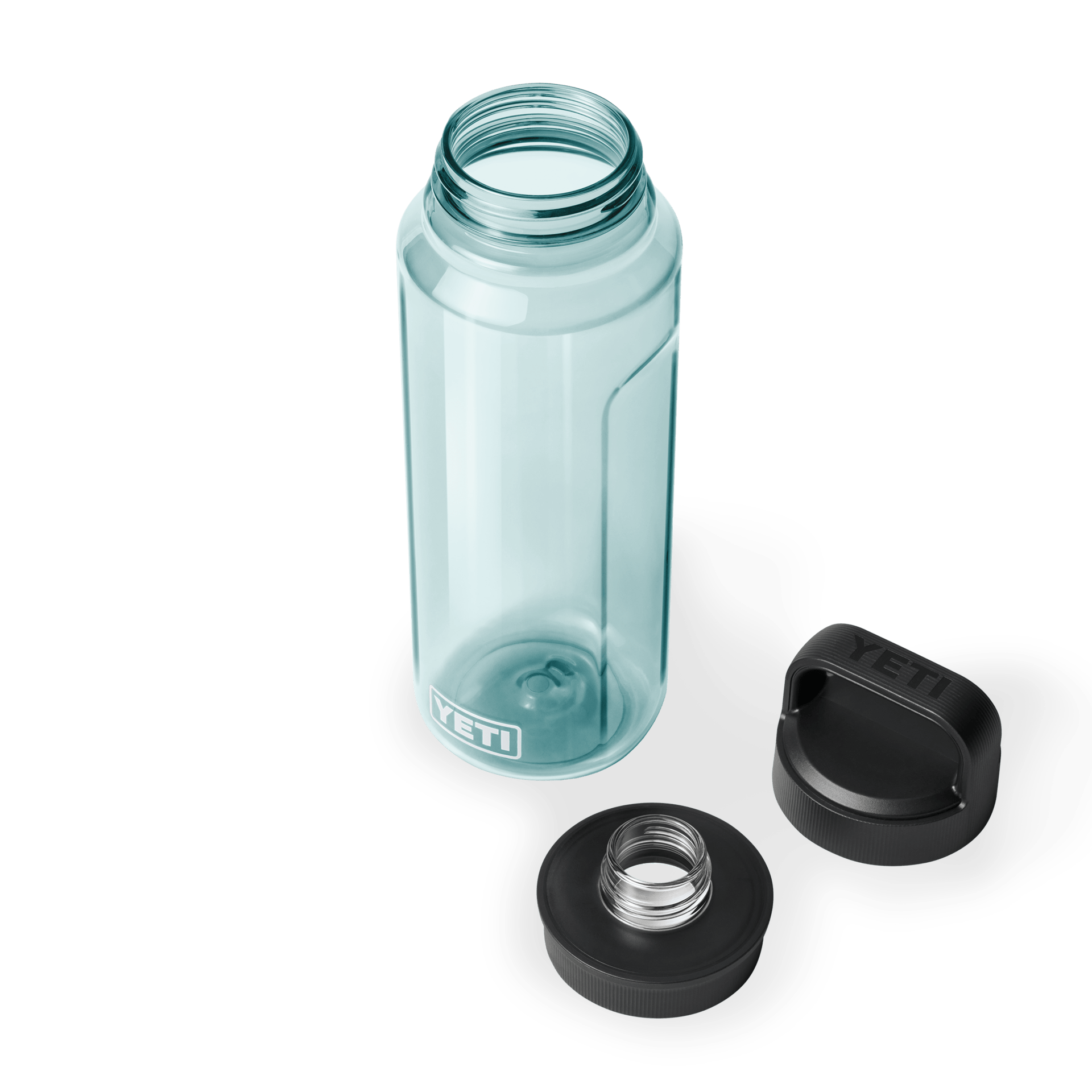 YETI Yonder 600 ml/20 oz Water Bottle with Yonder Chug Cap, Navy